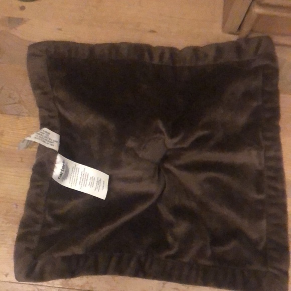 Carter’s Monkey Lovey Security Blanket Jungle Green Brown - Picture 5 of 9